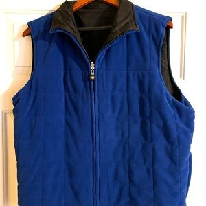 SALE Women’s Royal Blue Quilted Vest-Inside Pockets. NWOT.Never worn.